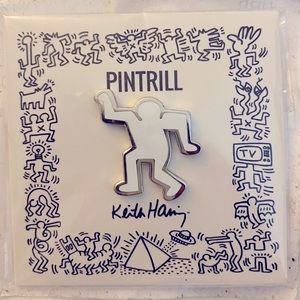 NEW UNOPENED KEITH HARING PIN